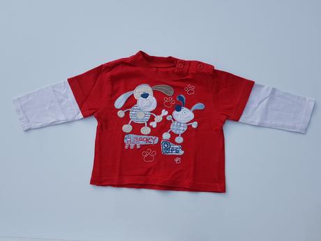 B18 chlapecké triko s dlouhým rukávem vel. 62, 62