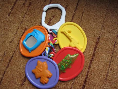 Hračka do kočárku lamaze.,