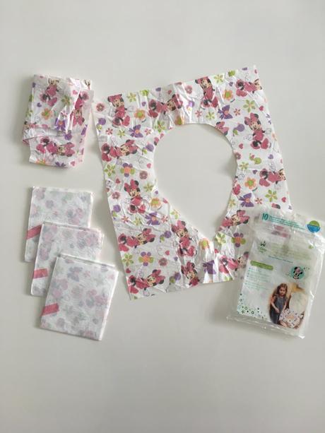 Dětské jednorázové hygienické wc sedátko minnie, 