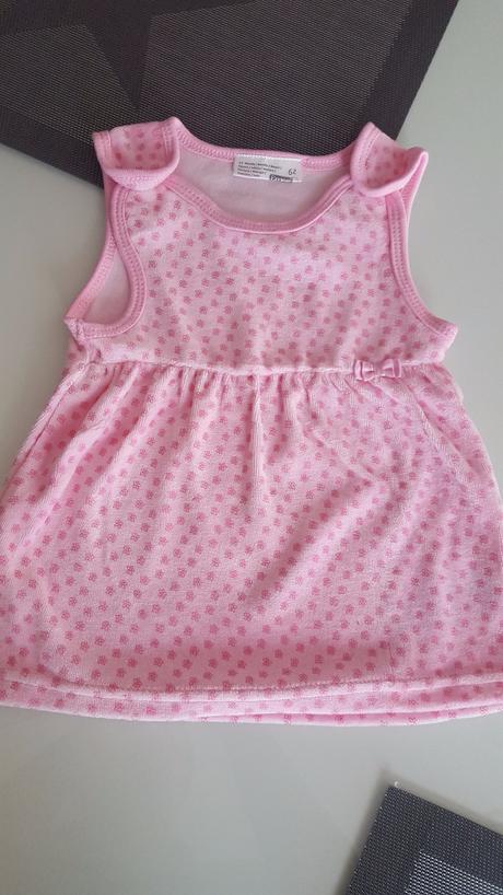 Nové růžové mimi šaty ergee vel. 62, ergee,62