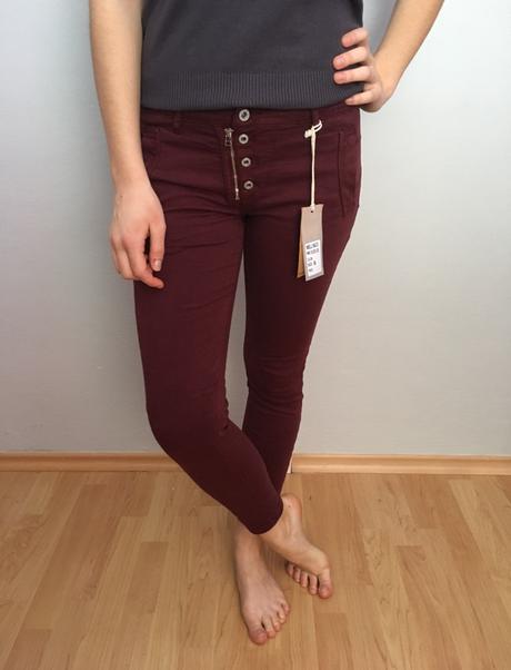 Strečové skinny kalhoty, vel. xs - s, s / xs