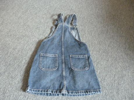 Riflová laclová sukně vel.3-4, 104