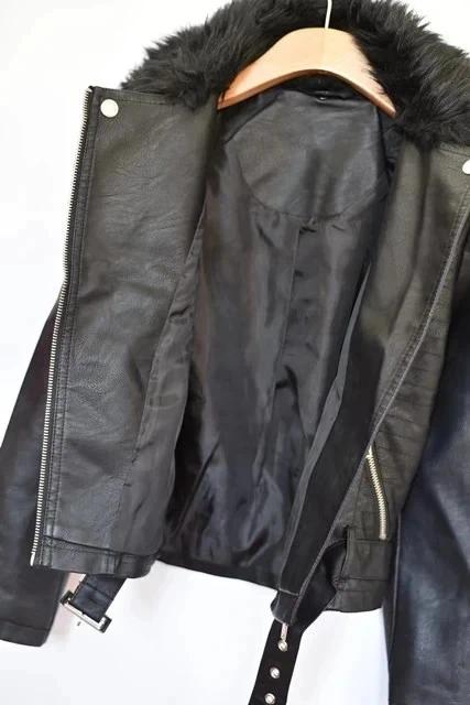 Koženková bunda vel. 8 - 9 let, george,134