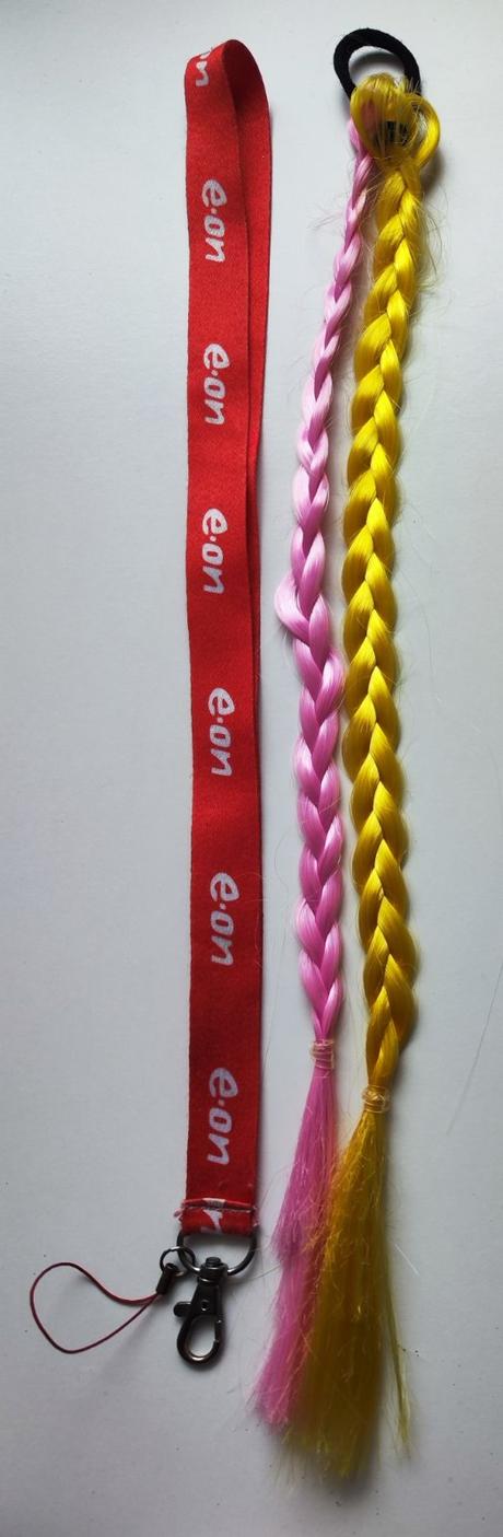 Gumičky, sponky, lanyard, placka, propiska(pták), 