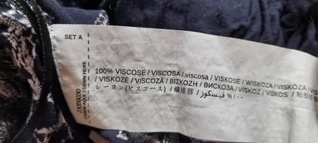 Mango viskózová kraťasová sukně s kapsami, mango
