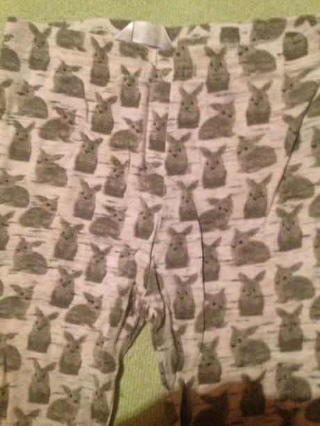 Dívčí legíny králíčci, zajíčci, 92