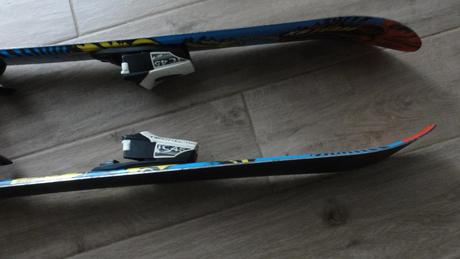Dět. lyže tecno pro xr team 90 s vázáním, 90-99 cm