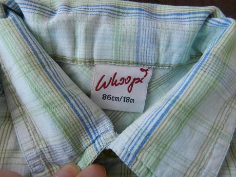 Košile krátký rukáv proužky, 86