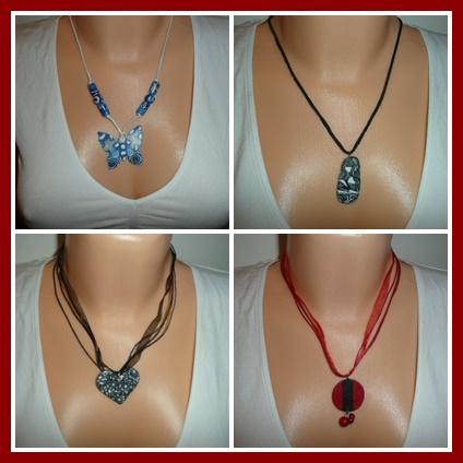 Bižuterie náhrdelník přívěšek, 