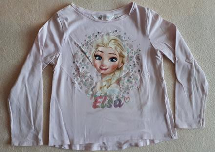 Dětské tričko frozen, elsa, vel.122/128, zn.h&m, h&m,122