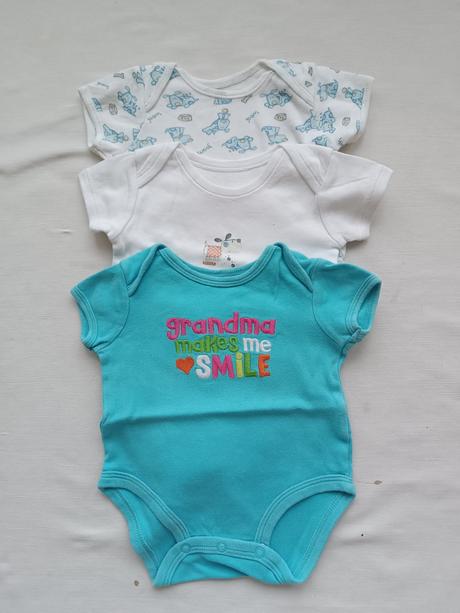 Dětské body krátký rukáv, 62