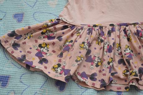 116 122 128 134 letní šaty s minnií, disney,128