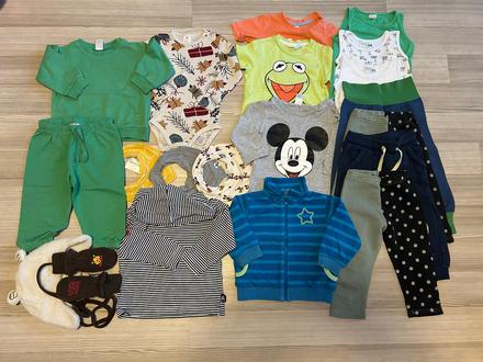 Balíček oblečení pro chlapečka h&m, lindex v. 80, 68–80