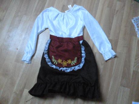 Karneval děti šaty vel.7-8,