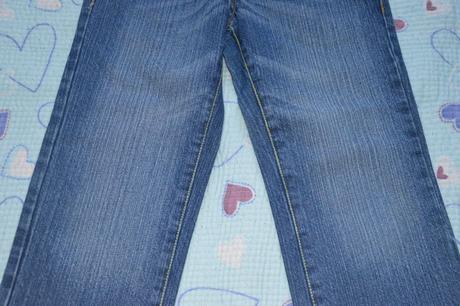 122 bavněné džíny regulace v pase, denim,122