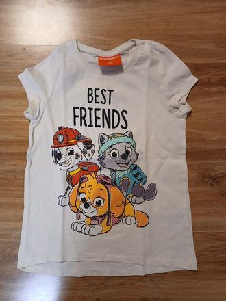 Tričko tlapková patrola, nickelodeon, vel. 128, nickelodeon,128