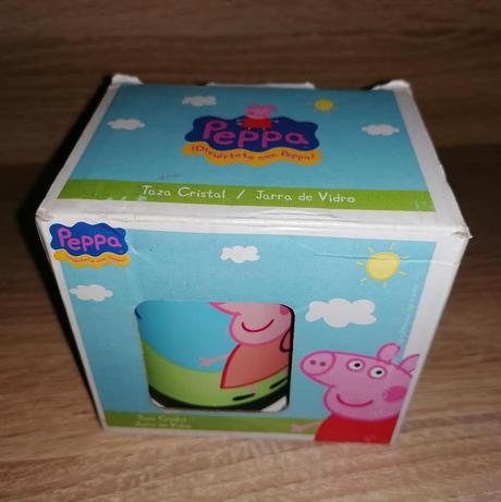 Skleněný hrnek peppa pig,