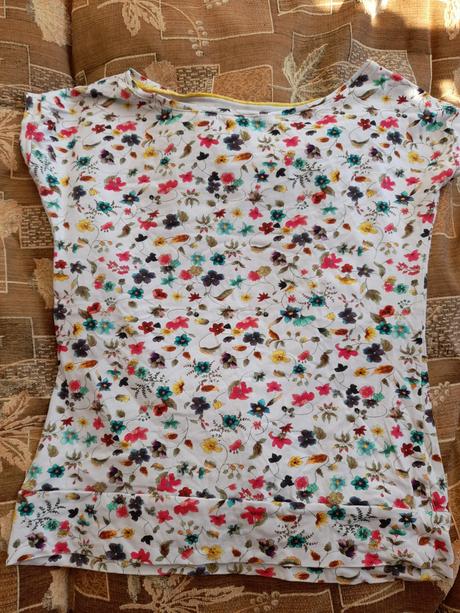 Tričko květované letní barevné, m