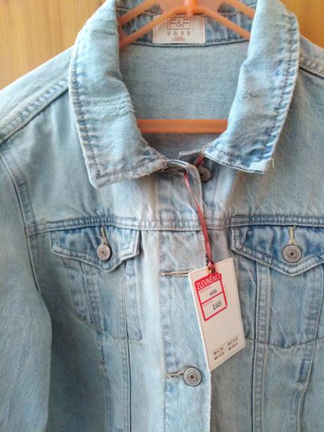 Nová džínové bunda 44, f&f,xxl