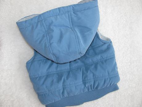 Prošívaná vesta s kapucí s hřejivou podšívkou, disney,68