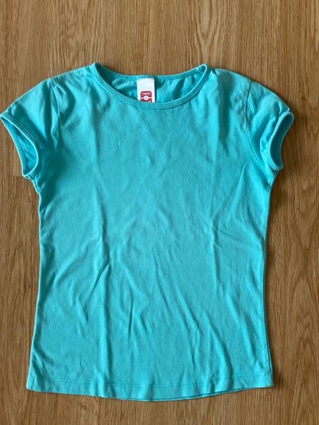 Dívčí set - trika, rifle - 8ks - vel. 134, 122–134