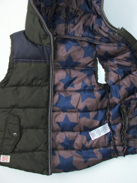 M50 zateplená chlapecká vesta, next,98