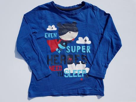 G440 chlapecké pyžamové triko s dl. rukáve 110-116, lupilu,110