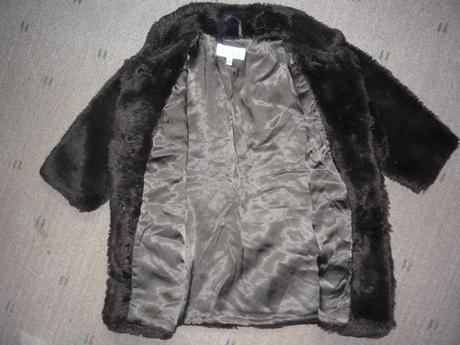 Heboučký kožíšek kabátek vel 86, 86
