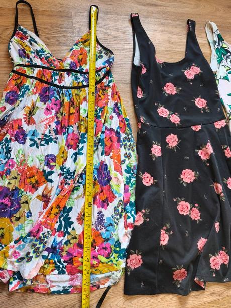 3krát dívčí / dámské šaty xs/s, 164, h&m,164