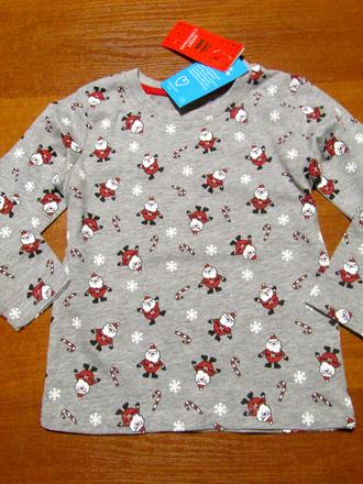 Vánoční triko vel 86-92, 92
