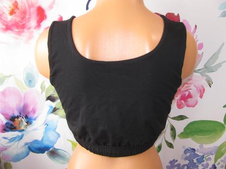 Dámský bavlněný crop top majler, xxl