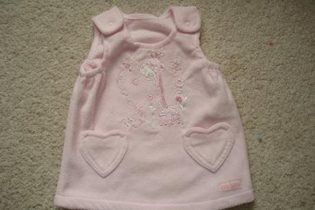 Fleecové šatičky, cherokee,56