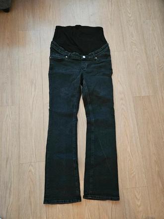 Těhotenské rifle - zvonáče h&m, vel. m, h&m,m