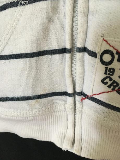 Bílá mikina s kapucí, 140