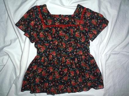 Krásný květovaný topík, george,128