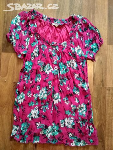 Elegantí top mačkavého vzhledu, 38