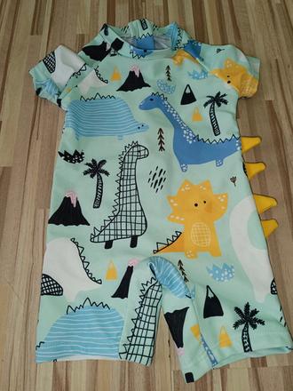 Plavecký overal s dinosaury 68 shein, 68