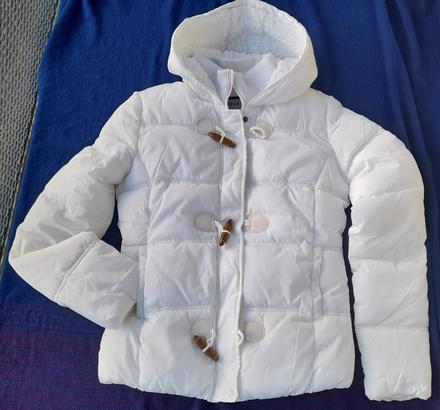 Zimní bunda bílá - vel. s-m, s