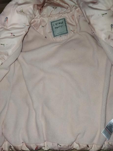 Zimní bunda s ptáčky 86 next, next,86