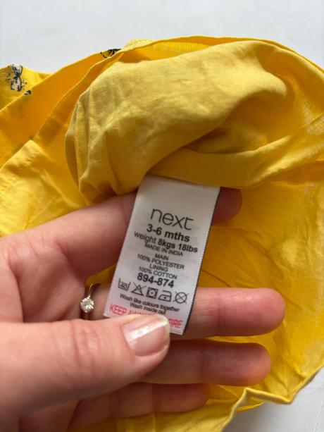 Sukně -kraťasy krásné zn. next - v.3/6 měs, next,68