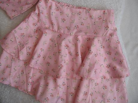 Letní dívčí komplet-sukně s bolérkem, 146