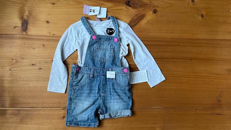 Riflové lacláčky + tričko, dopodopo,92