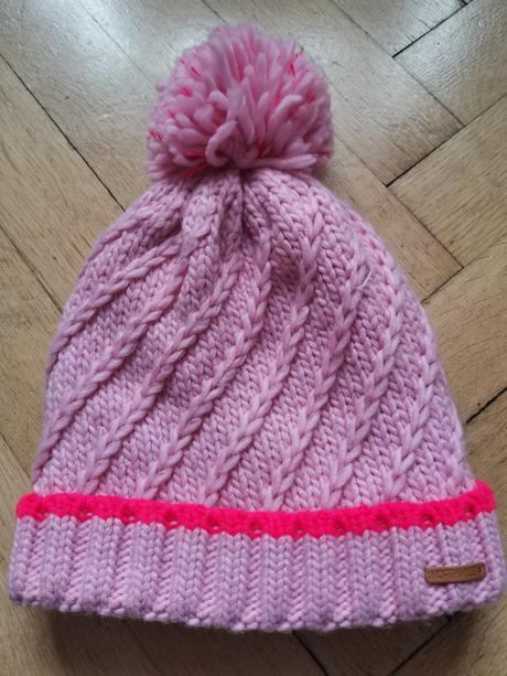 Čepice zimní dívčí čepice vel. 128 / 152, c&a,128