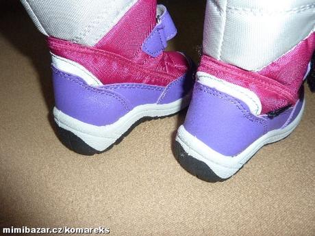 Zimní teplé kozačky boty, 22