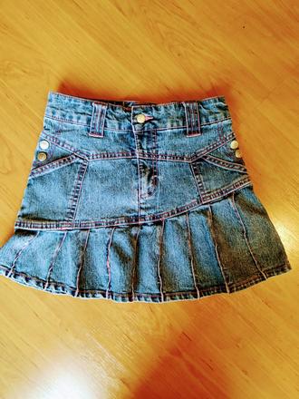 Sukně riflová, džínová, 122