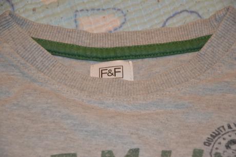 110 116 triko dlouhý rukáv s potiskem, f&f,116