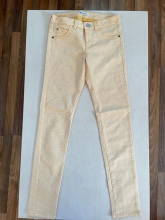 Nové žluté džíny se vzorkem, vel 26, rifle, rifle,xs