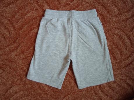 Šedé kraťasy kraťásky šortky, h&m,128