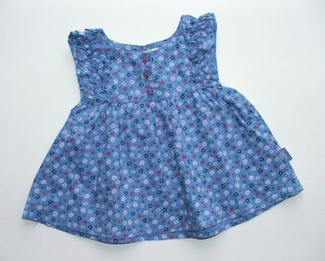 K131 halenka s květy vel. 6-12m, pumpkin patch,80