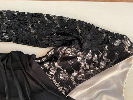 Nové krajka s podšívkou šaty, vel m i méně, godde, m